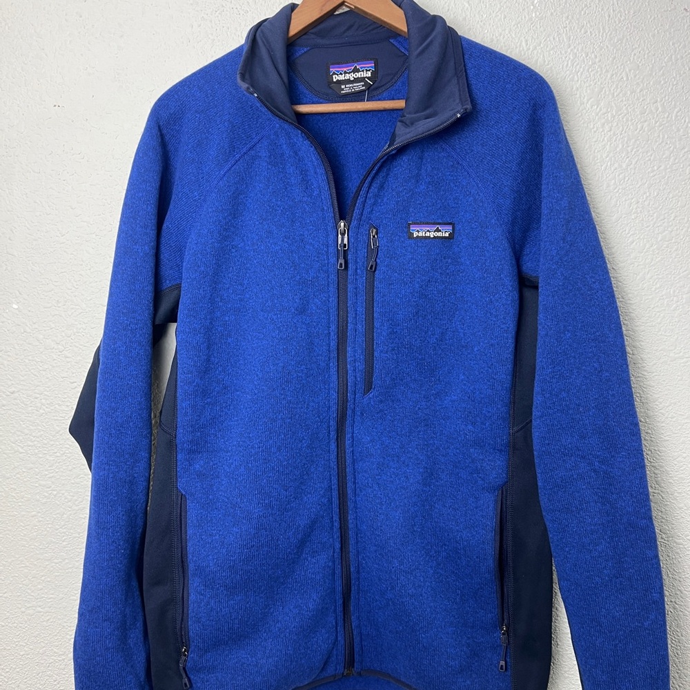 Patagonia Men's Blue Fleece Performance Better Sweater Jacket